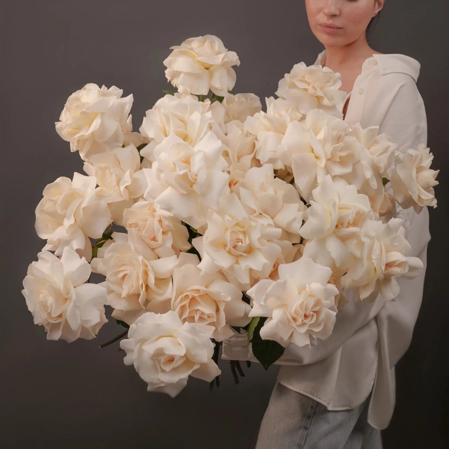 «White fairy» french roses