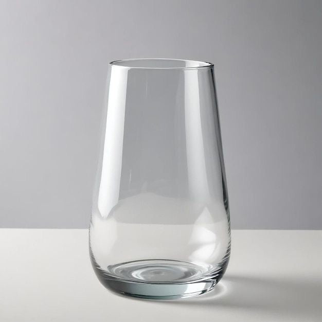 Clear vase