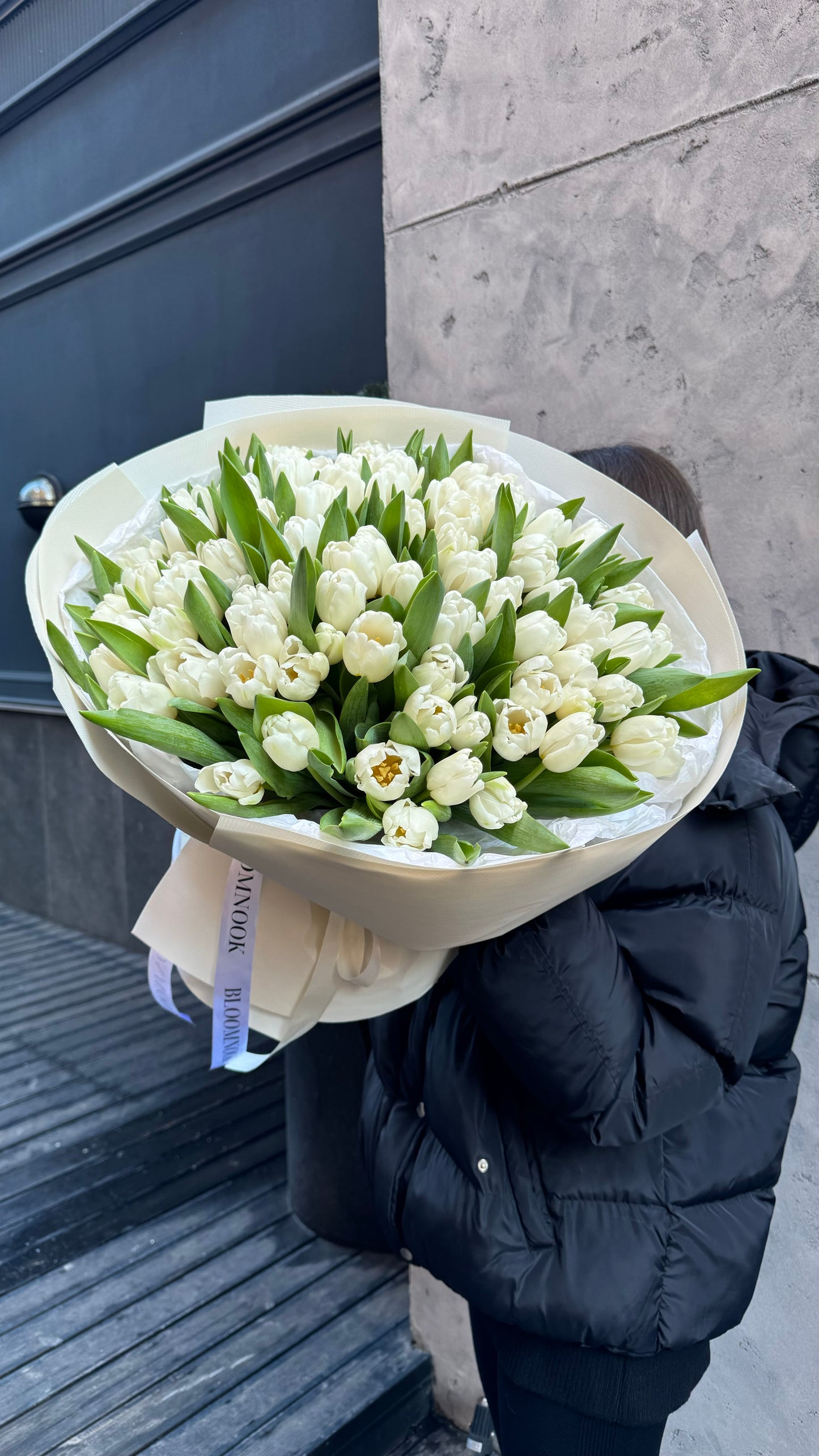 «White tulips»