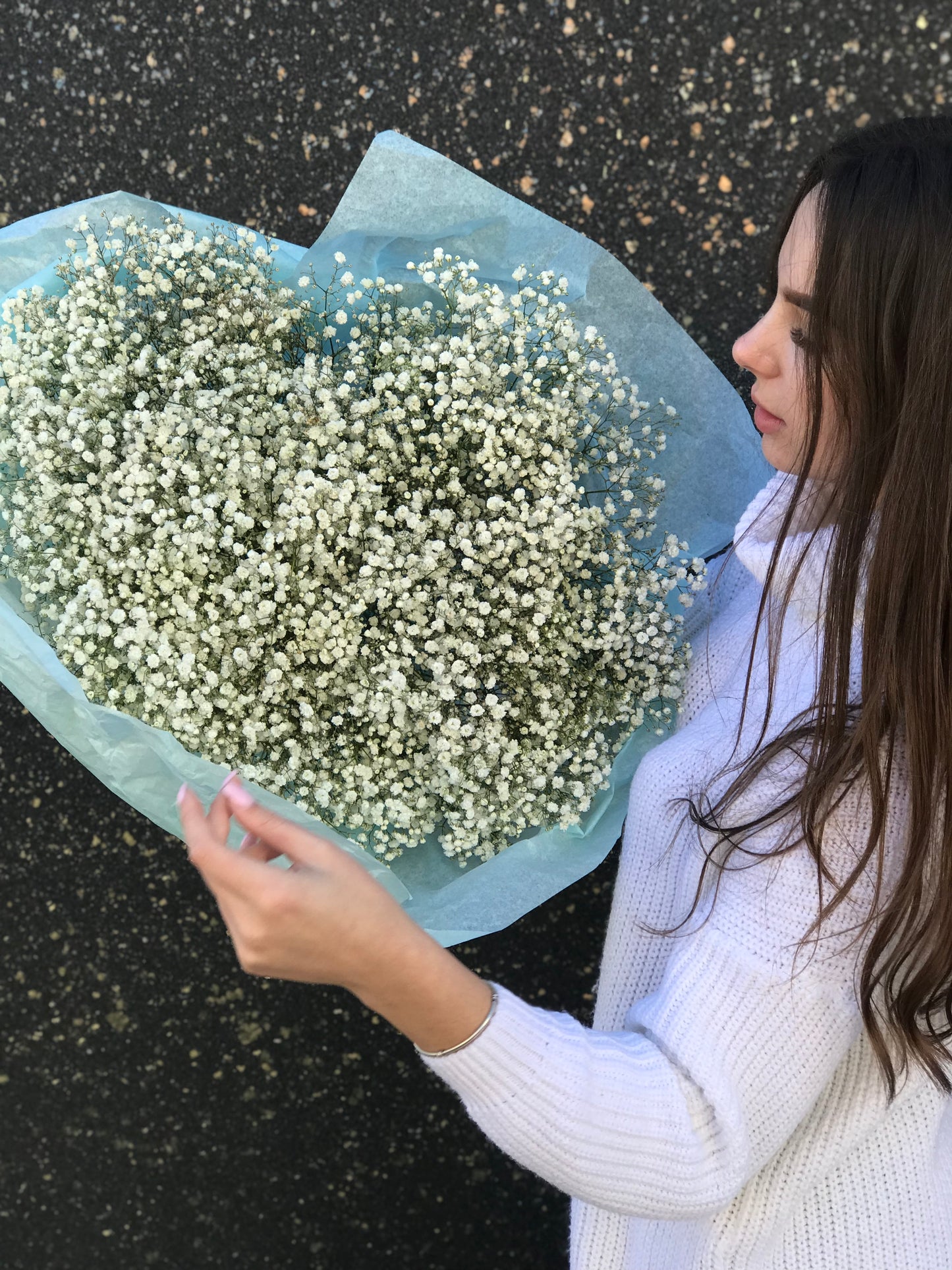 Cloud of “Baby’s breath”